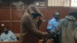 Screengrab image of  Michael Moragia Nyachae at the Milimani Law Courts.